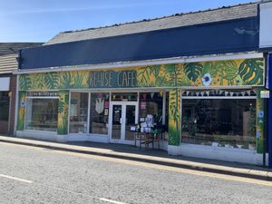 New exterior facelift    at REfUSE Café in Chester-le-street