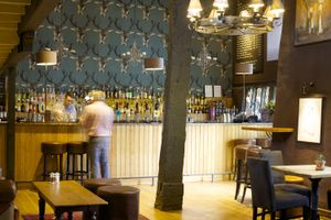 The Jockey Bar at The Broadway Hotel in Broadway