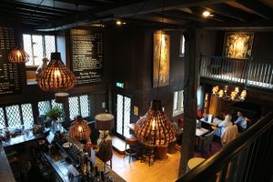 The Jockey Bar at The Broadway Hotel in Broadway