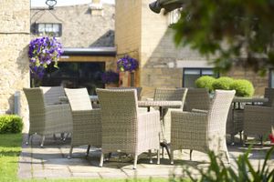 The Terrace at The Broadway Hotel in Broadway