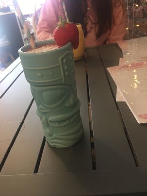 Peanut butter and jelly smoothie at Alkaline Kitchen in Middlesbrough