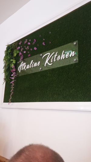 Wall at Alkaline Kitchen in Middlesbrough
