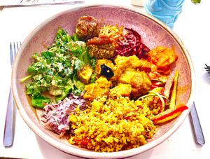 Thai Budda Bowl  at Alkaline Kitchen in Middlesbrough