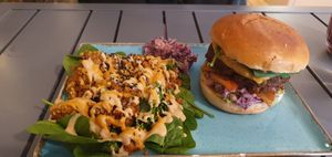 Alkaline Burger at Alkaline Kitchen in Middlesbrough