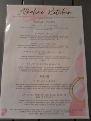  at Alkaline Kitchen in Middlesbrough