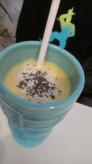 Mmmmm mmmm smoothie at Alkaline Kitchen in Middlesbrough