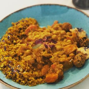 Moroccan stew 🤤 at Alkaline Kitchen in Middlesbrough