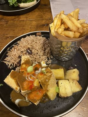 Jerk tofu  #Veganuary at Turtle Bay in Middlesbrough