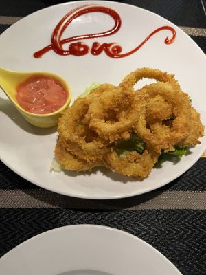 Onion rings  at May Restaurant in Phu Quoc