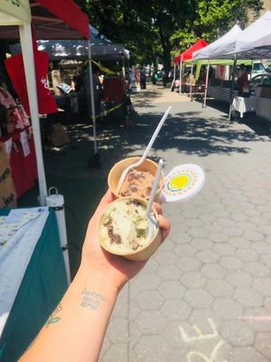  at Morningside Park Farmers' Market in New York City