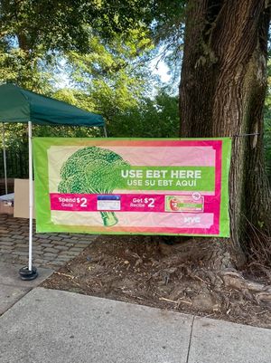  at Morningside Park Farmers' Market in New York City