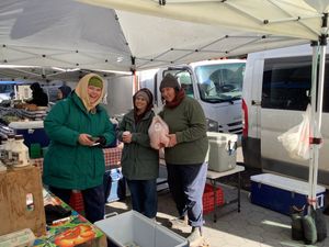 Morningside Park Farmers Market at Morningside Park Farmers' Market in New York City