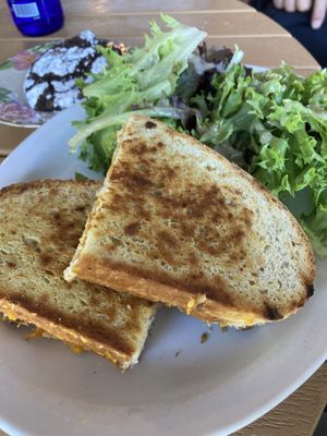 Vegan grilled cheese at Dottie Audrey's in Tuxedo