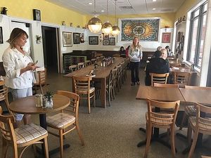 inside at Dottie Audrey's in Tuxedo