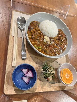 Curry dinner   at Aioi Diner in Yokohama