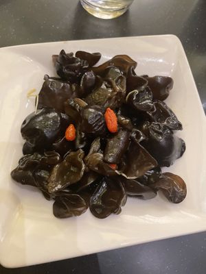 Wood Ear mushroom  at Din Tai Fung in Santa Clara