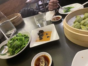 Pretty good meal  at Din Tai Fung in Santa Clara