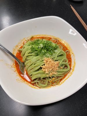 Vegan noodles in sesame sauce   at Din Tai Fung in Santa Clara