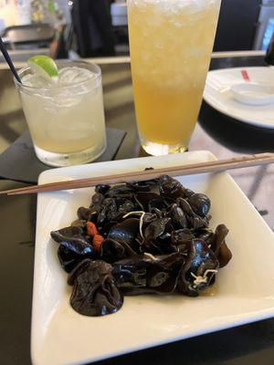 Wood ear mushrooms   at Din Tai Fung in Santa Clara