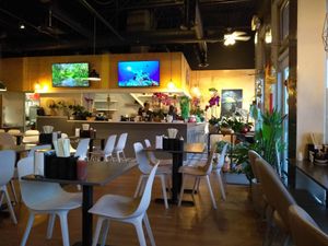 inside at Dharma Garden in Richmond