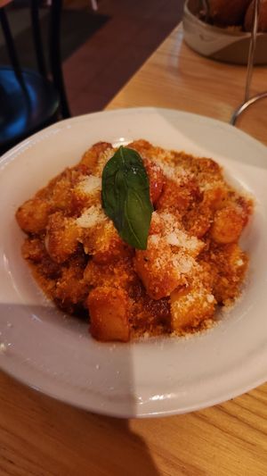 Napoli gnocchi at A25 Pizzeria in Melbourne