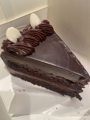 Vegan chocolate cake  at Pumpkin Tales in Chennai