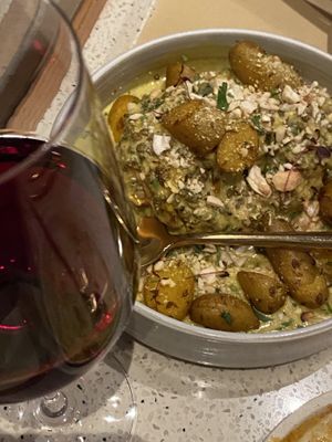 THE VEDA ALOO GOBI at Veda Café & Bar in Hong Kong Island