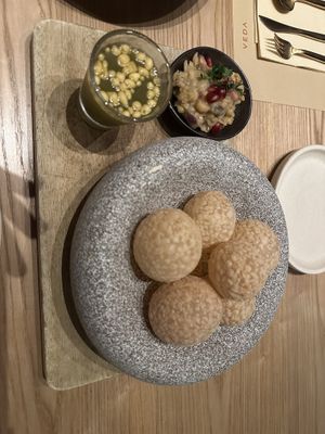 Pani puri  at Veda Café & Bar in Hong Kong Island