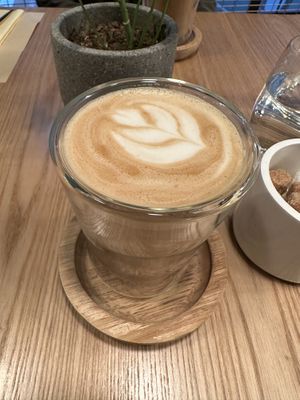 Oat milk latte   at Veda Café & Bar in Hong Kong Island