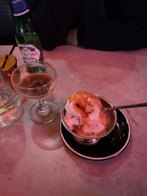 Vegan affogato  at A25 Pizzeria in South Yarra