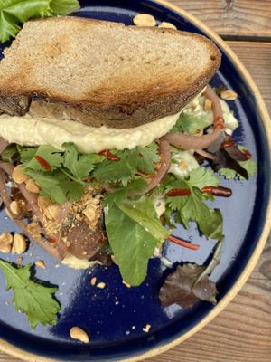 Vegan sandwich  at Tinsel in Antwerpen