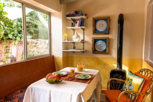 kitchen of the appartment at Finca Manantial de Luz in Almayate Alto