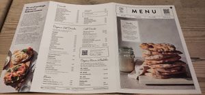 Menu at Le Pain Quotidien - Ave du Port in Brussels