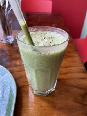 Green smoothie at Vegabond - West in Amsterdam