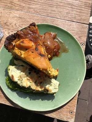 Caesars gem and quiche   at Vegabond - West in Amsterdam