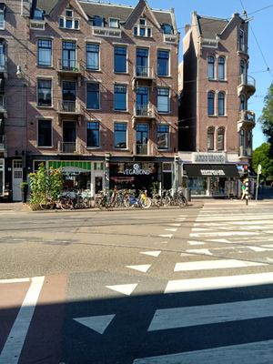 Outside (looking across the street) at Vegabond - West in Amsterdam