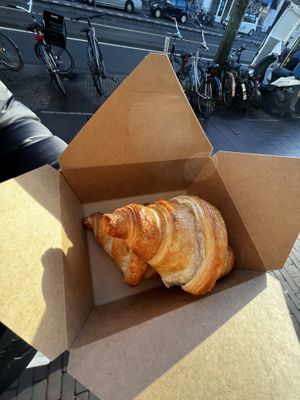 vegan croissants #Veganuary at Vegabond - West in Amsterdam