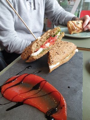 Panini of my dreams at Vegabond - West in Amsterdam