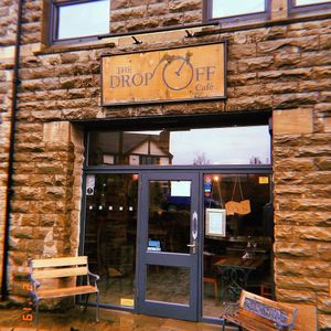 Rainy days are best spent cozy witha brew  at The Drop Off in Bury
