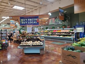 Produce section at Eureka Natural Foods in Eureka