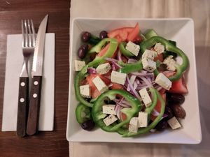 Greek Salad at 4Directions in Bansko