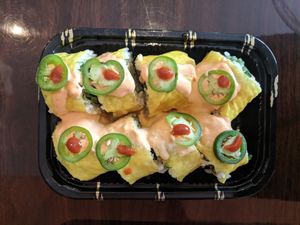 Thai spicy roll at Green Recipes in Flushing