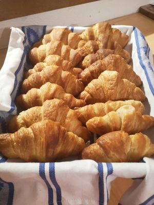 Croissants at Sweet Greens in Bordeaux