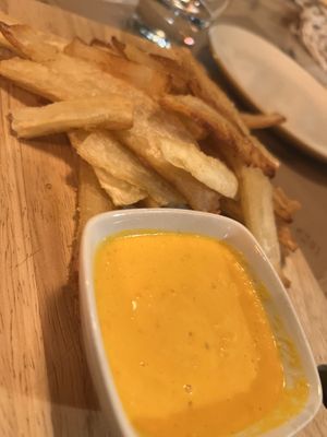 Manoca fritta  at La Casa Viva in Valencia