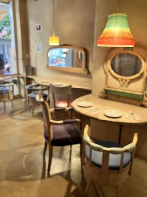 Interior seating  at La Casa Viva in Valencia