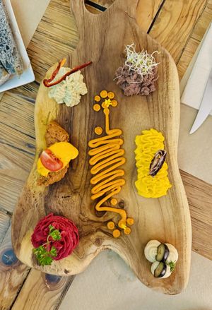 Veggie pate   at La Casa Viva in Valencia