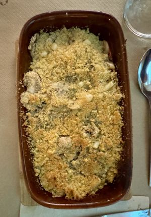 Microvegan lasagna   at La Casa Viva in Valencia