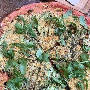 Pizza suave  at La Casa Viva in Valencia