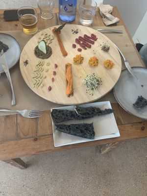 Cheese plate  at La Casa Viva in Valencia