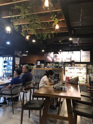 Inside at Veganerie - Silom in Bangkok